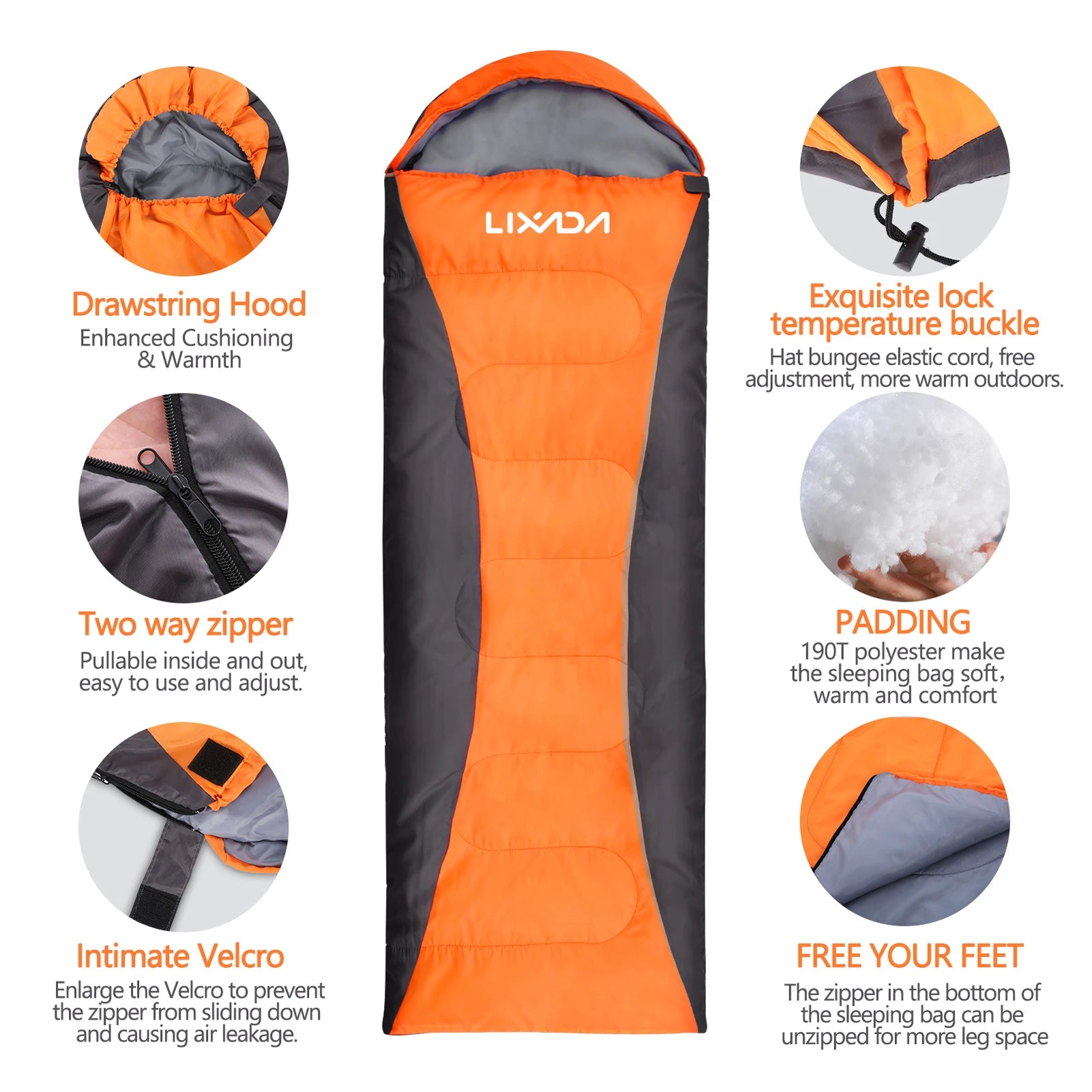 Waterproof 4 Season Warm Sleeping Bag