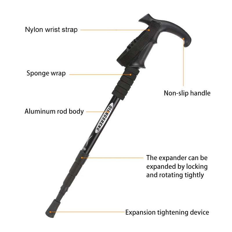 Outdoor Folding Trekking Pole