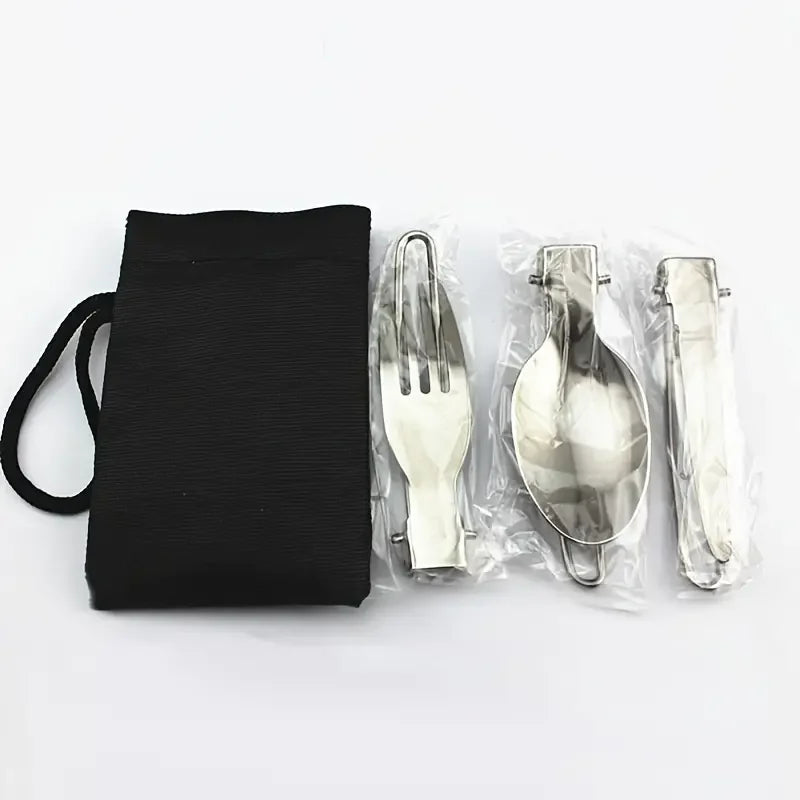 Stainless Steel Camping Utensil Set